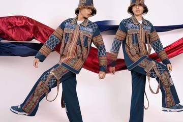 'Garis Nusantara' Tampil Epik di Fashion QRIS Manise