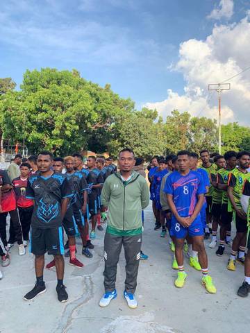 Olahraga Jadi Sarana GAMKI Alor Bangun Solidaritas Pemuda