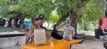 Sat Polairud Polres Belu Edukasi Nelayan Atapupu Terkait Keselamatan Melaut 