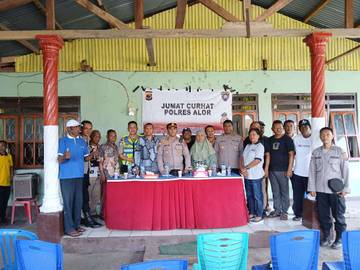 Polres Alor Tingkatkan Patroli Usai Jumat Curhat