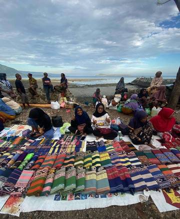 Digitalisasi Buka Pasar Tenun Alor