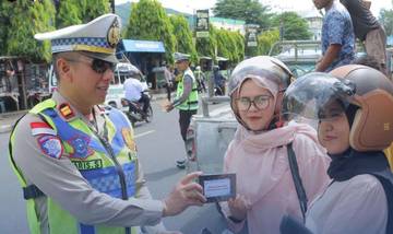  Satlantas Alor Tegas Humanis Tindak Pengendara Bawah Umur