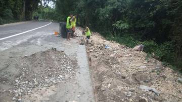 PT Bahagia Timor Mandiri Komitmen Pemeliharaan Jalan Kateri