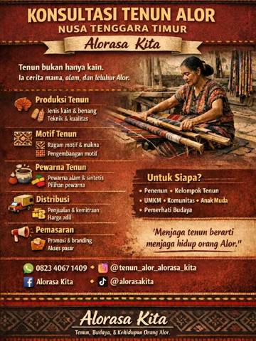 Pengembangan Produk Tenun UMKM Alorasa 