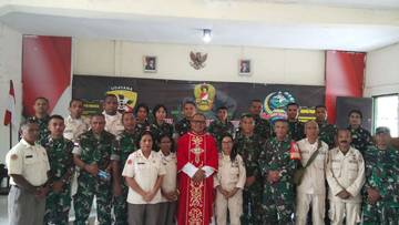 TNI-Polri Katolik Belu ikut Misa Jumat Pertama