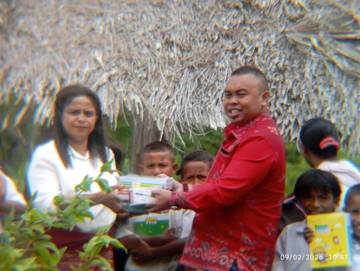 Wakil Ketua DPRD Malaka Kunjungi SD Nekto