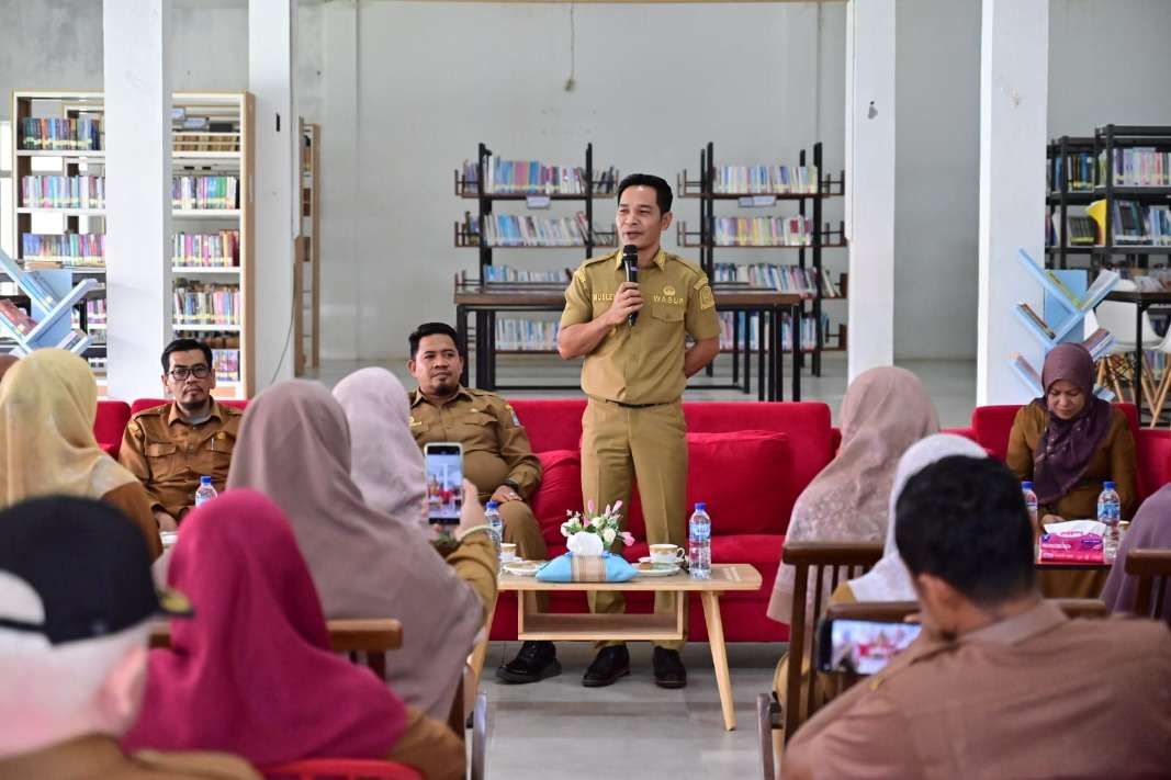 Wabup Aceh Jaya Antar Tugas Pimpinan SKPK 