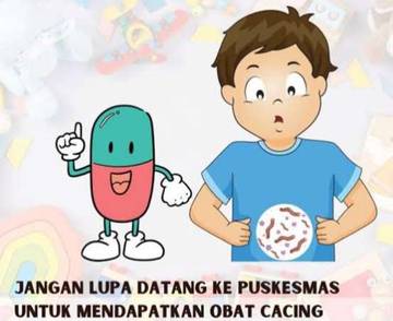 Pentingnya Pemberian Obat Cacing Pada Anak 
