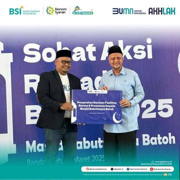 Sobat Aksi Ramadhan Kolaborasi BSI Aceh-Kementerian BUMN 