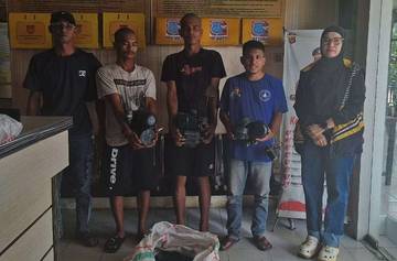 Komplotan Maling Pompa Air Diciduk Warga di Baitussalam