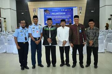 Danlanud SIM Turut Hadiri Pelantikan PPPIH Embarkasi Aceh 