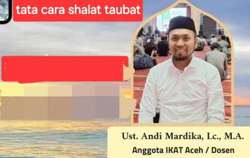 Ini Dia Tata Cara Shalat Taubat