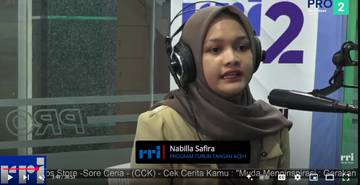Program Komunitas Turun Tangan Aceh: Safira Berbagi Pengalaman