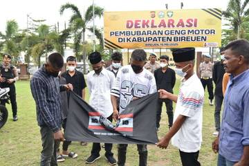 Kelompok Geng Motor "Pasukan Jalan Sadis" Dibubarkan 