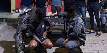 Nekat Curi Becak Warga, Dua Remaja Diringkus Polisi 
