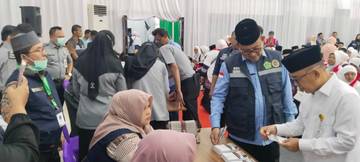 Lima Jemaah Haji Kloter 1 Butuh Penanganan Khusus