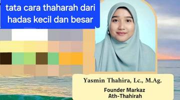 Tata Cara Thaharah dari Hadas Besar dan Kecil