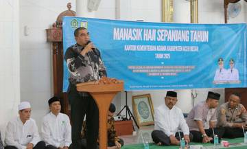 Kemenag Aceh Besar Gelar Manasik Sepanjang Tahun