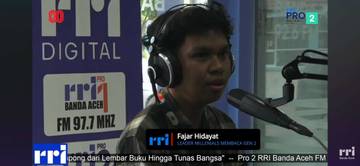 Milenials Membaca Hidupkan Semangat Literasi Banda Aceh
