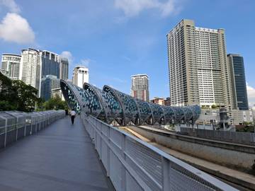 Pintasan Saloma, Ikon Baru Wisata Kuala Lumpur Malaysia