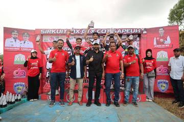 Gubernur Aceh Aceh Tutup Kejurprov Motocross Grasstrack