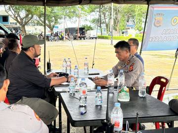 Posko Brimob Disiagakan di Bandara SIM