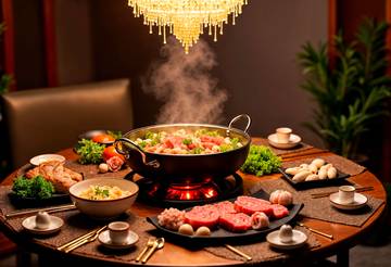 Simpel! Steamboat Bakso ayam dan Ikan, Cocok Untuk di Tenda