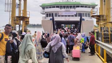 Penumpang Laut Aceh November 2025, Turun 8,66 Persen