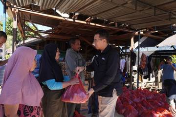 RRI Banda Aceh Salurkan Bantuan di Aceh Tengah