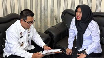 Pemko Langsa Terima 66 Surat Tanda Register Posbankumdes 