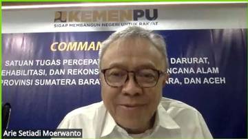 PUPR Mulai Siapkan Rehabilitasi dan Rekonstruksi Pascabencana Aceh