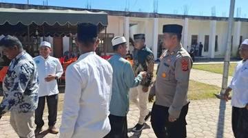 Polres Aceh Jaya Amankan Haul Ulama Karismatik 