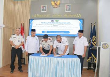 Kemenag Aceh Besar Lanjutkan Pembinaan WBP Lapas Lhoknga