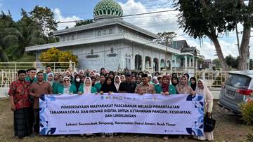 Mahasiswa USK Bantu Pemberdayaan Ekonomi Korban Banjir 