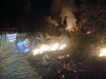 Kebakaran Lahan Terjadi di Mon Ikeun Aceh Besar