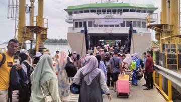 Penumpang Laut Aceh Desember 2025, Naik 1,07 persen