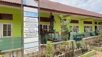 TNI AD Bantu Renovasi SDN 1 Tualang Cut