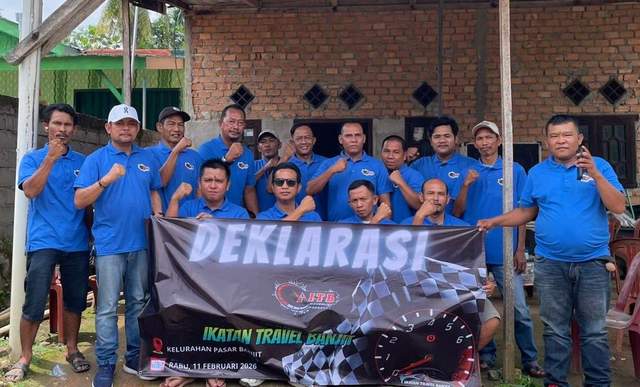 Ikatan Travel Banjit Resmi Deklarasi dan Dikukuhkan