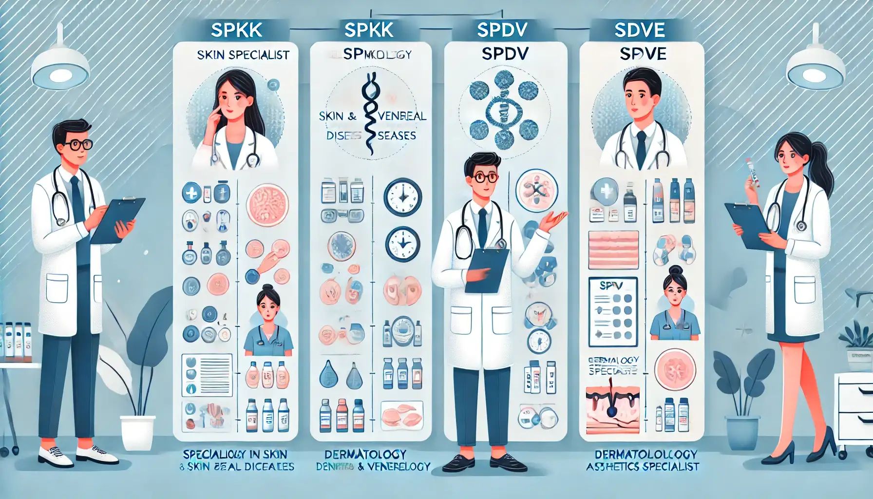 Mengenal Perbedaan Dokter SpKK, SpDV, dan SpDVE - RRI.co.id