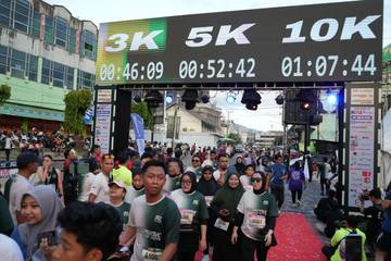 2.000 Lebih Peserta Meriahkan “Locomotive Run 2025” di Bandarlampung