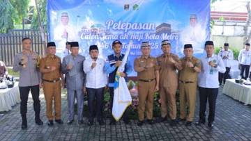 Kapolres Metro Hadiri Pelepasan Calon Jemaah Haji  