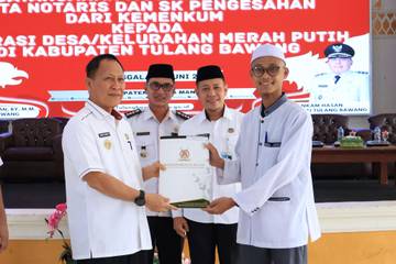 Koperasi Merah Putih di Tuba Telah Berbadan Hukum