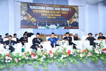 Bupati Tulang Bawang Hadiri Pengesahan PSHT 