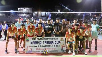 Wabup Lampung Selatan Buka Turnamen Bola Voli 