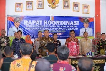 Wakil Bupati Tulang Bawang Serap Aspirasi Masyarakat di Hargorejo