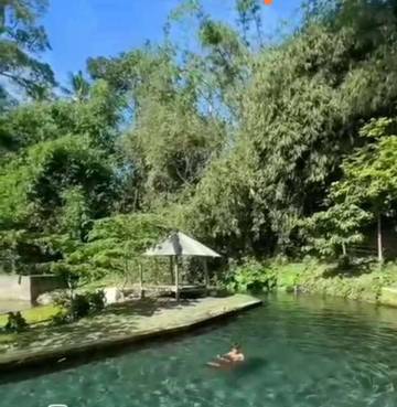 Pesona Wisata Mata Air Simpang Kanan Tanggamus