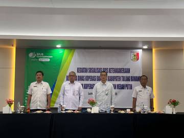 Sosialisasi BPJS Ketenagakerjaan untuk Koperasi Merah Putih