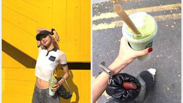 Matcha Biru Viral Usai Diunggah Lisa BLACKPINK