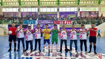 Ribuan Penonton Saksikan Liga Futsal AXIS Nation Cup