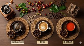 Kopi Indonesia Berkarakter Istimewa dari Sumatera hingga Bali